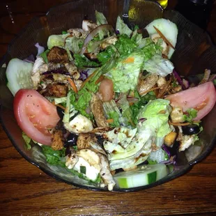 Grilled chicken salad