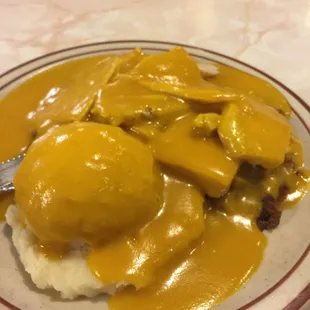 Senior dinner turkey and dressing