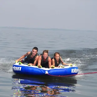 Tubing Fun on the Currituck Sound