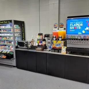 Enjoy coffee or quick bites for your busy lives.