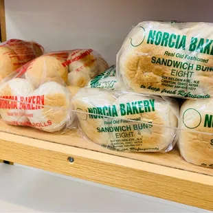 Fresh buns/bread