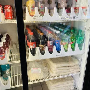 Drinks and Fresh Pizza Dough