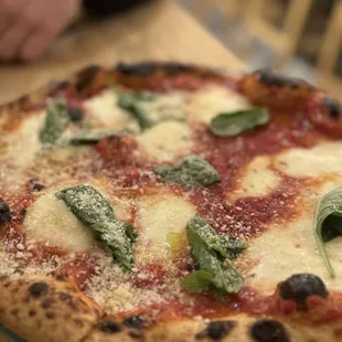 pizza, food