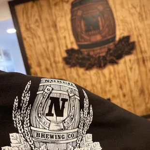 a logo on a t - shirt