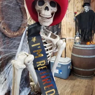 Retirement has begun