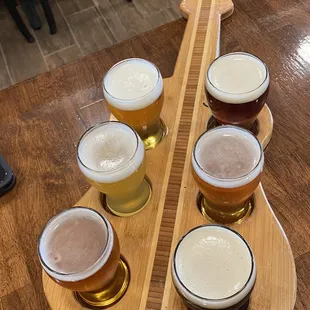 $15 for a flight/guitar string of 6 beers