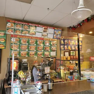 a man behind the counter