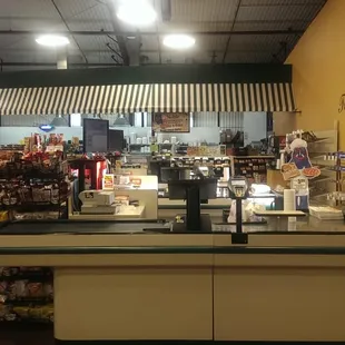 view of the counter area