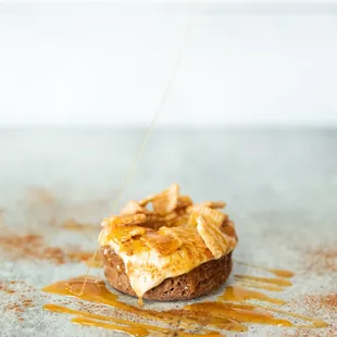 Cinnamon Toast Crunch protein donut