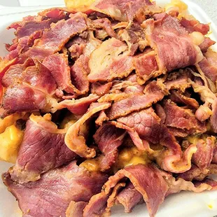 Pastrami chili cheese fries. FIRE!