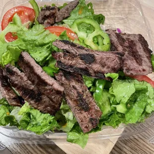 Steak salad