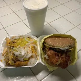 Double Bacon Cheese Burger