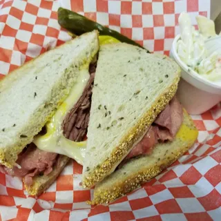 18. Corned Beef Melt on Rye