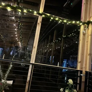 View out the windows