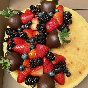 Mixed Berry NY cheesecake
