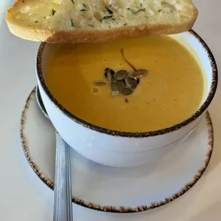 The Best Butternut Squash Soup. I only wish they made it everyday.