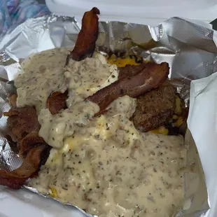 Maine Meat Monster Breakfast Basket