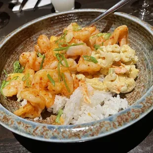 Garlic Shrimp Bowl