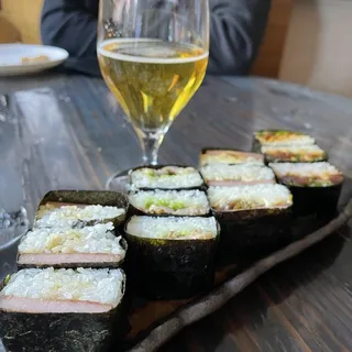 Spicy Tuna Tartare Musubi (OL)