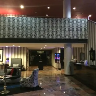 The front lobby.