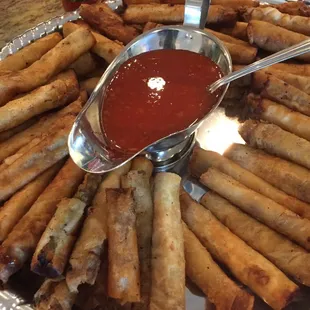 Fresh made Lumpia