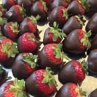 Chocolate dipped strawberries
