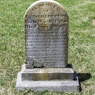 Another victim of the 1855 Yellow Fever Epidemic