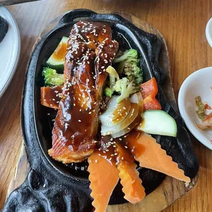 Grilled salmon teriyaki was so good!