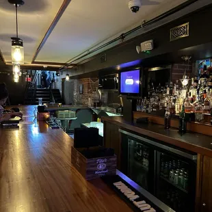 Downstairs bar