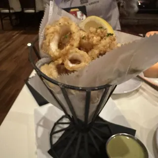 BUTTERMILK MARINATED CALAMARI