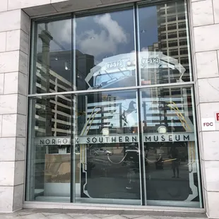 Outside the Corporate offices and Museum.