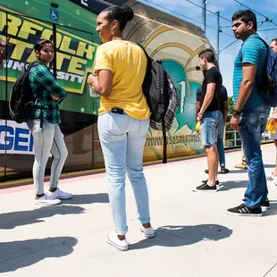 Norfolk State University  students