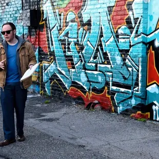 Legal Alley, where graffiti art thrives