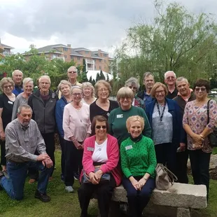 Large group tours and step-on guides are available. Just ask this happy bunch!