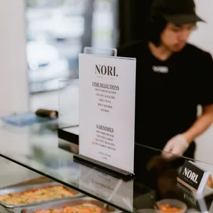 Menu Selection for our guests