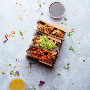 Wagyu beef Wagyu toro Chicken thigh