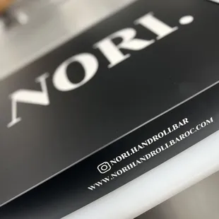 Nori bento box packaging