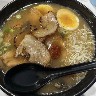 Pork Ramen with mild spice.