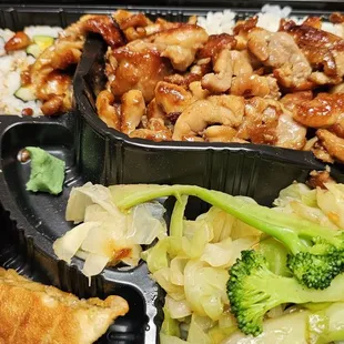 Chicken bento box