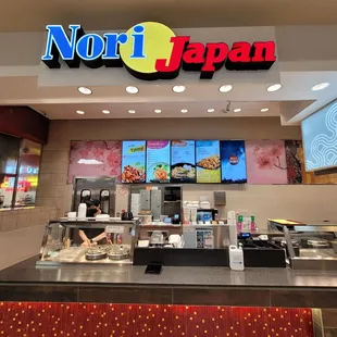 the interior of a restaurant