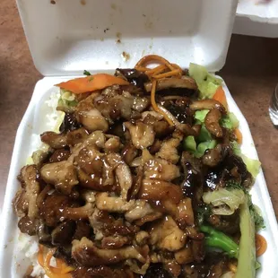 Combo #4 with Veggie Noodles added as an extra side