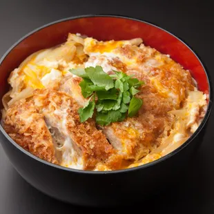 a close up of a bowl of food