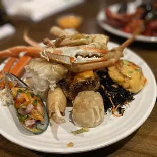 oysters and mussels, food