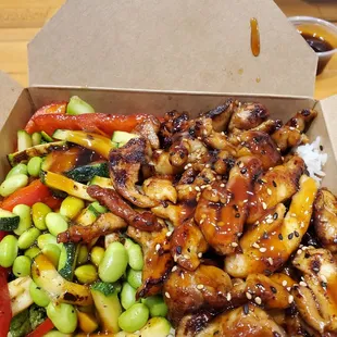 Teriyaki chicken bowl