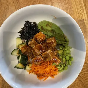 Spicy Tofu Poke Bowl