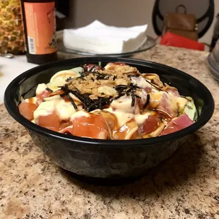 Poke Bowl with 2 Protein