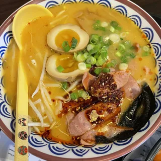 Spicy Miso Sausage Ramen