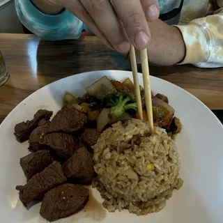Fillet Mignon Hibachi Dinner
