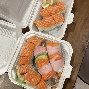 Play Boy, 49er Roll, and Sleeping Tiger rolls