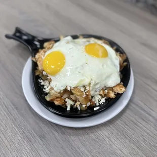 Chicken Greek skillet